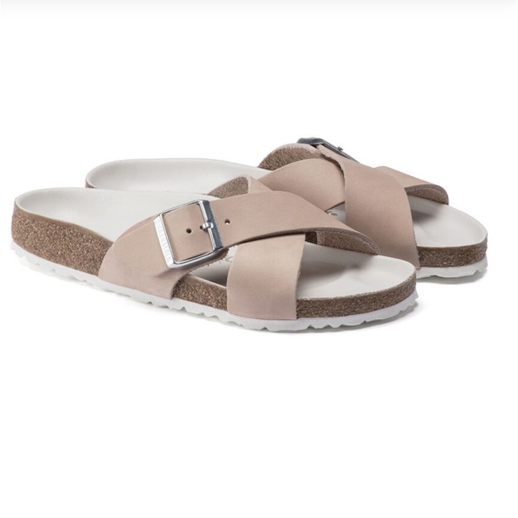 Birkenstock Shoes - Gently Worn Birkenstock “Siena” in Light Rose Nubuck Size 38